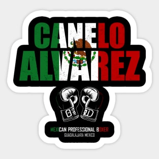 canelo alvarez Sticker